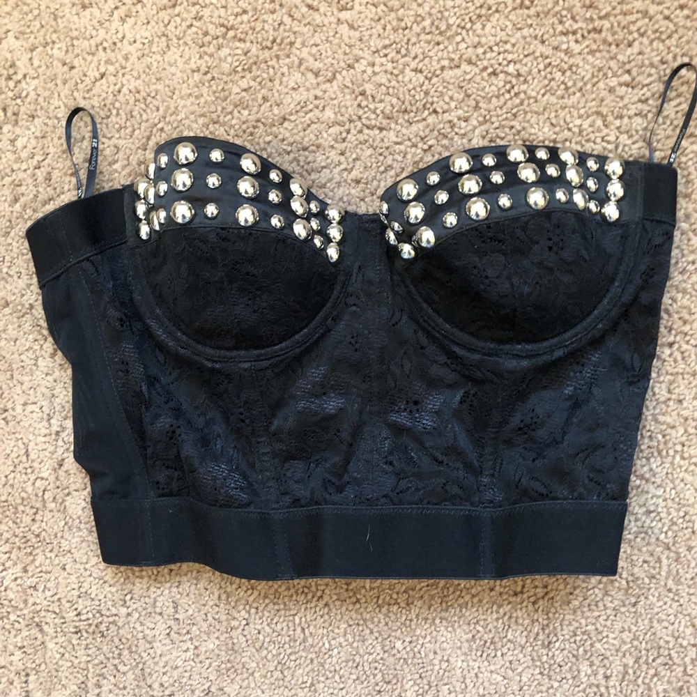 Studded Crop Top